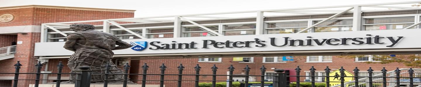 Saint Peter's University banner